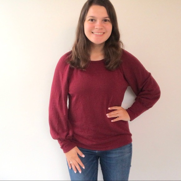 Loft Bell Sleeve Top - Picture 2 of 3